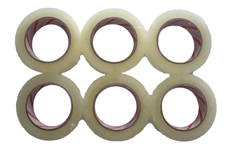 LOW NOISE PACKAGING PP TAPE CLEAR48mm x 100m #FPA7 