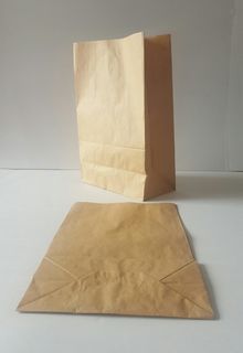 PAPER CHECKOUT BAG - LARGE (SQUARE BOTTOM)